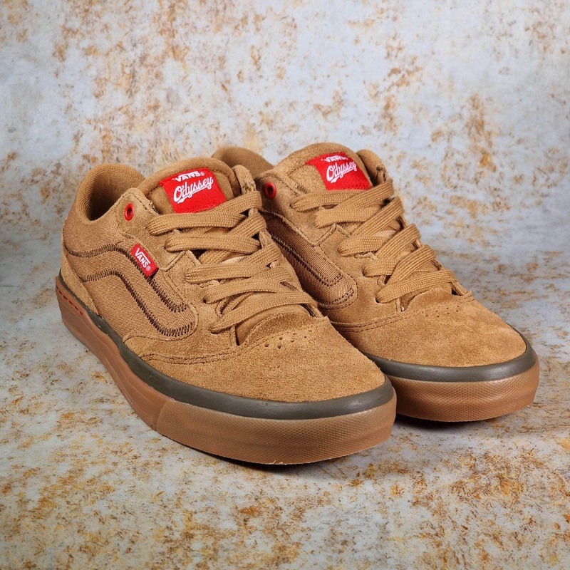 Vans x Odyssey BMX Proof Shoes Brown Brown UK 7