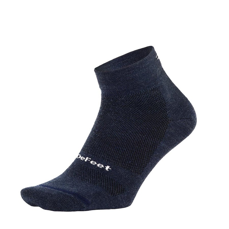 DeFeet Wooleator Pro 1” Socks Logo Navy M Pair