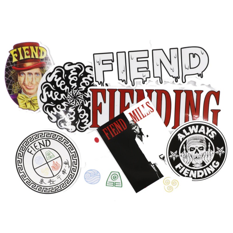 Fiend Team V2 Sticker Pack 10 Pack