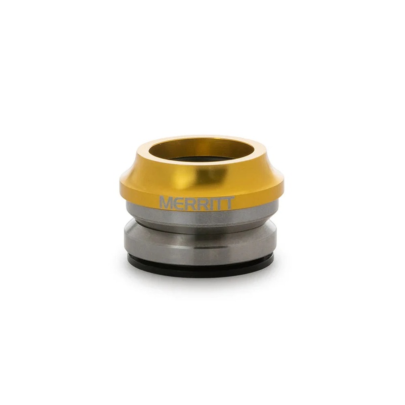 Merritt Low Top 1-1/8″ Integrated BMX Headset – Gold