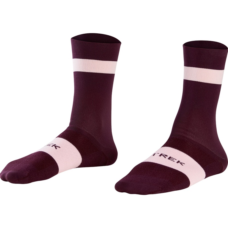 Sock Trek Race Crew Small (35-38) Mulberry