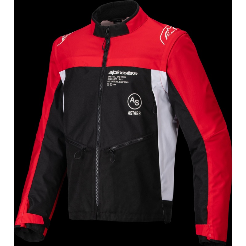 ALPINESTARS Pro-Dura Jacket Black/Bright Red/White 2X-Large