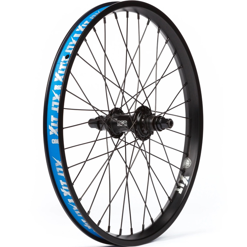 BSD XLT Back Street Cassette Wheel Black RHD
