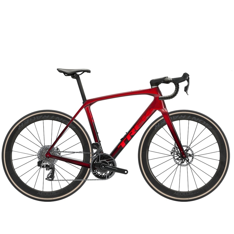 Domane SLR 9 AXS 47 Metallic Red Smoke to Red Carbon Smoke