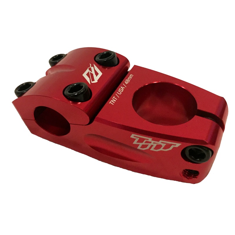 TNT Race Top Load BMX Stem – 48mm – Red – USA Made