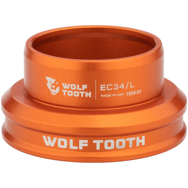 Wolf Tooth Premium Headset – EC34/30 Lower, Orange
