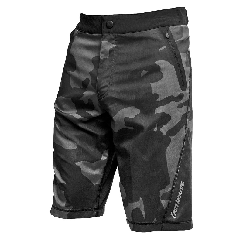 Crossline 2.0 Black Camo Shorts Camouflage 28