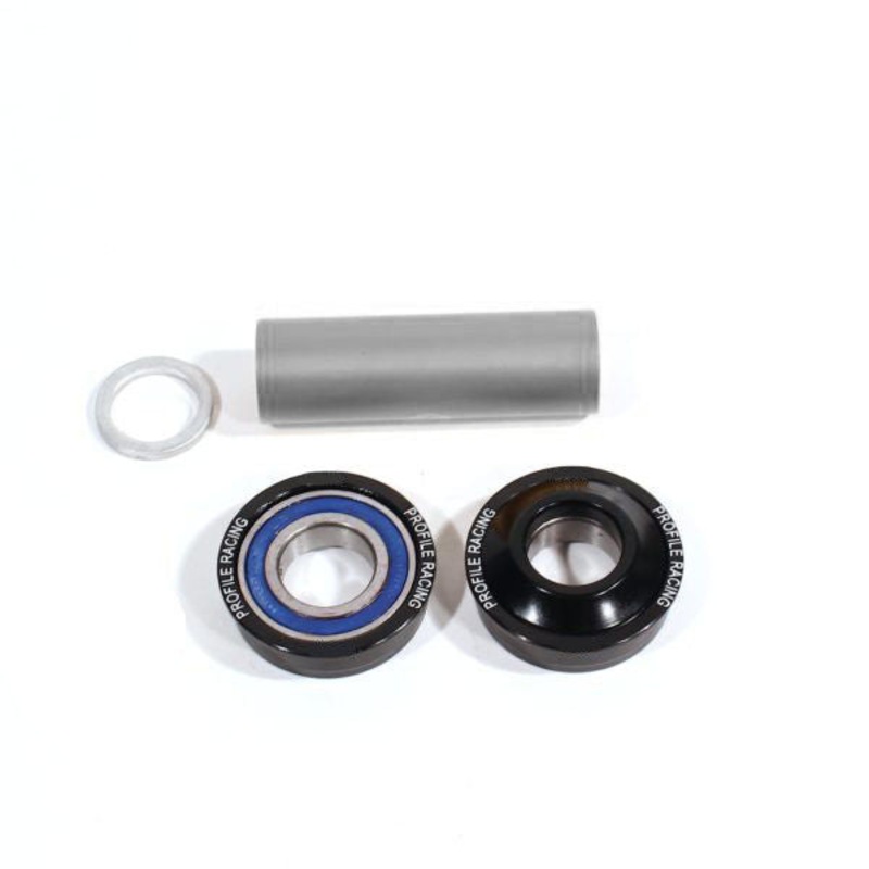 Profile 19mm BB92 BMX Bottom Bracket Set – Black – USA Made