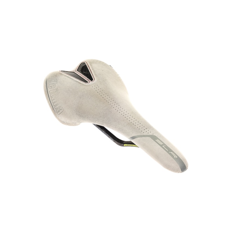 Selle Italia SLR Kit Carbonio Saddle 132mm Carbon Rails White