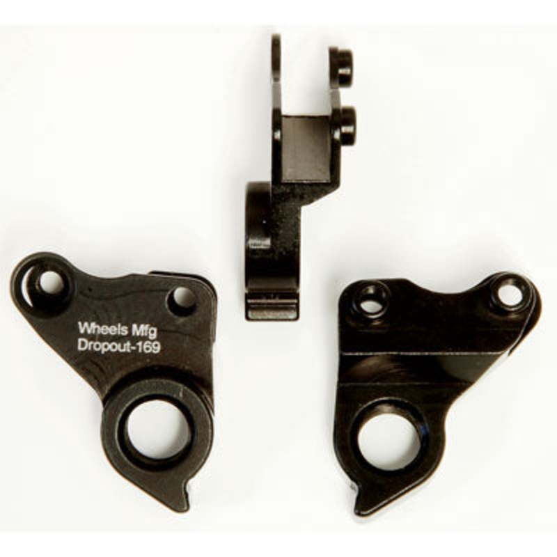 Wmfg Derailleur Hanger #169 Replacement Derailleur Hangers Wheels Mfg. Derailleur NA Black