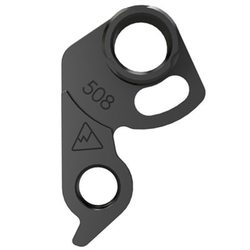 Wmfg Derailleur Hanger #508 Replacement Derailleur Hangers  Derailleur NA Black
