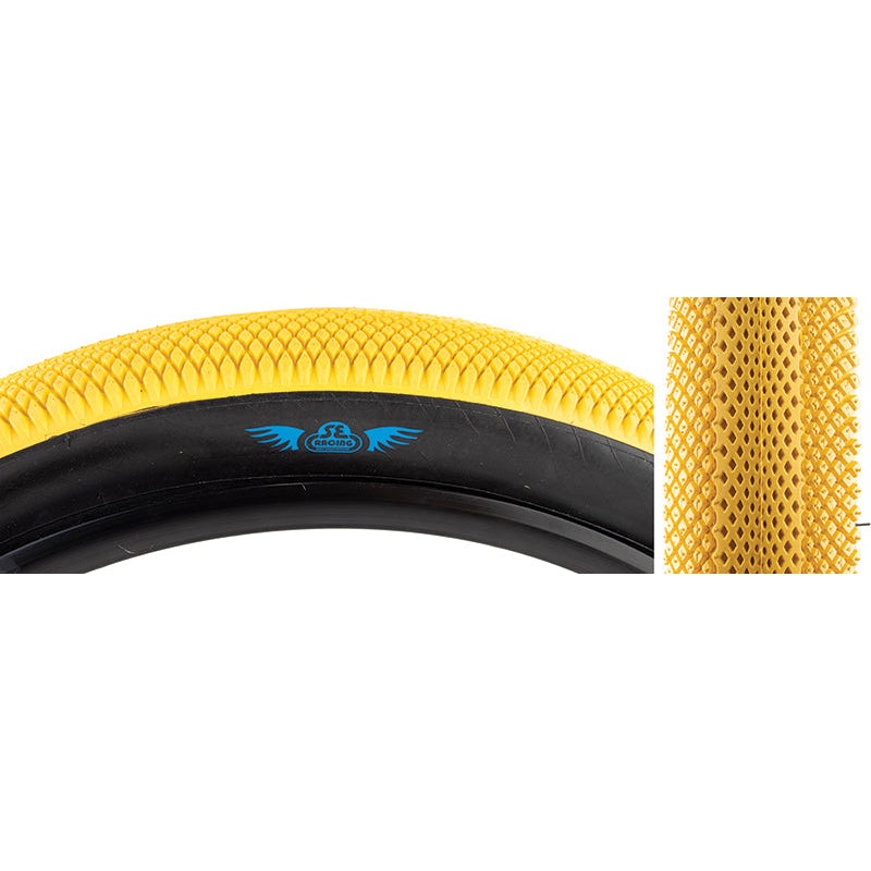 27.5×3.0 (584mm) Vee Tire Speedster – Yellow w/ Black Sidewall – SE Beastmode tire