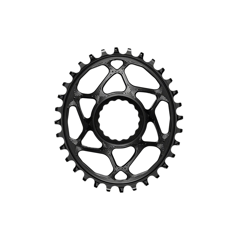 absoluteBLACK Oval Narrow-Wide Direct Mount Chainring – CINCH 32t Black 3mm