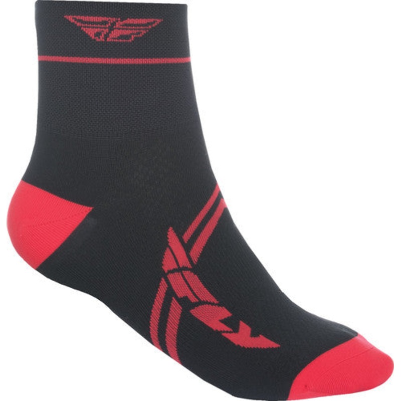 Fly Racing 2020 Action Socks Large/X-Large Black/White/Red