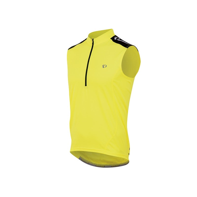 PEARL iZUMI Select Quest Sleeveless Cycling Jersey Yellow Bicycling Jersey Lg