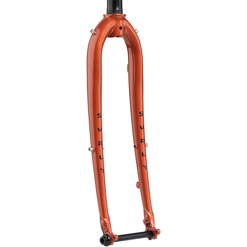 Surly Straggler Thru-Axle Fork – 650b 390mm 1-1/8″ Straight Steerer Steel Shaggy Carpet