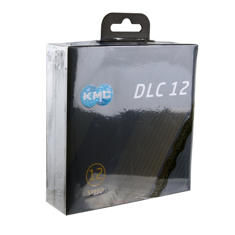 KMC DLC 12 Chain – 12-Speed 126 Links Black