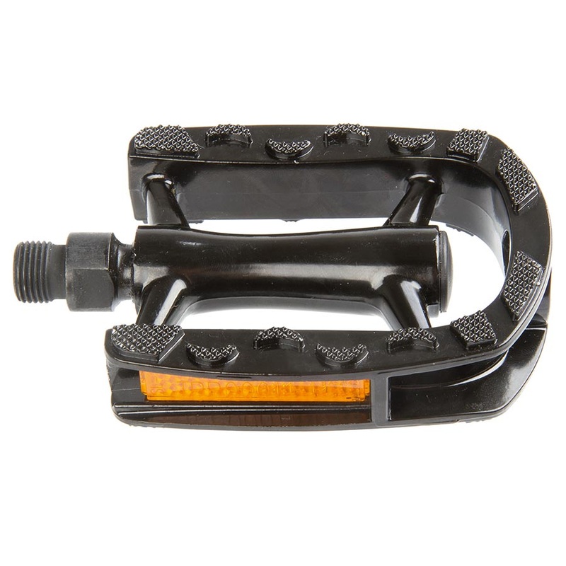 M-Wave Steady-A7 Pedals Body: Aluminum Spindle: Boron Steel 9/16” Black Pair