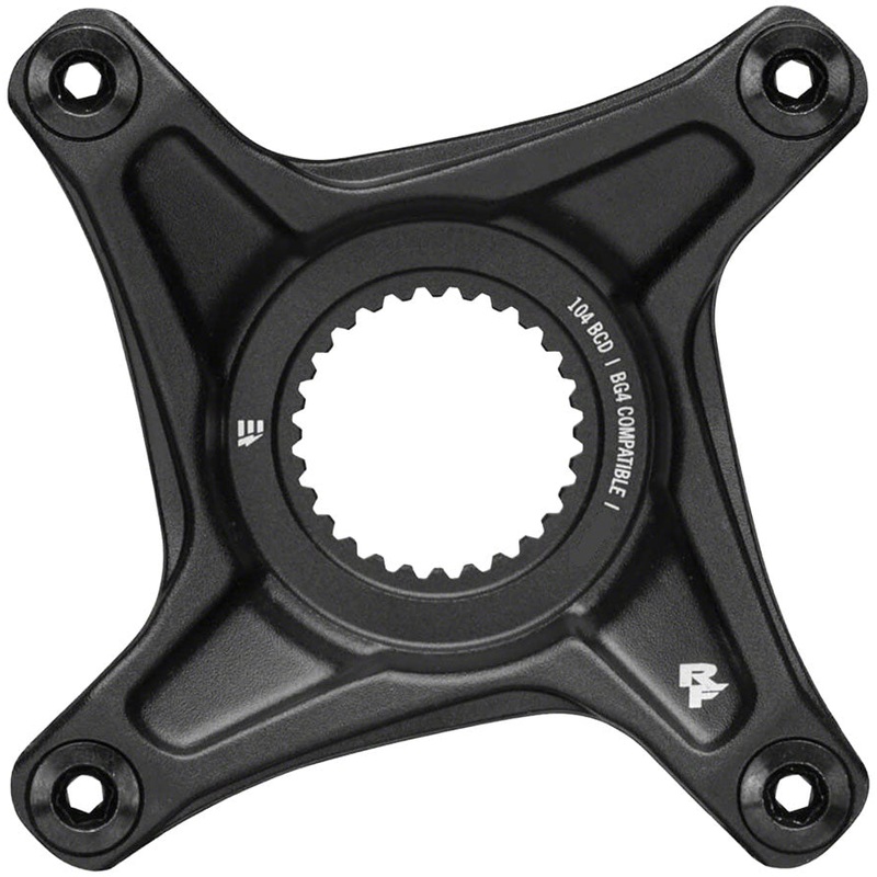 RaceFace Bosch Gen4 104 BCD Spider – 4-Bolt, 104 BCD, Aluminum, Black