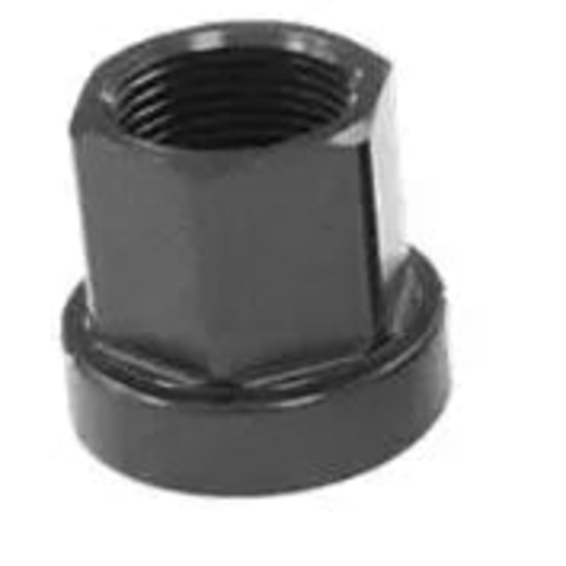 Aluminium Axle Nut (Each) Black 14mm x 1mm