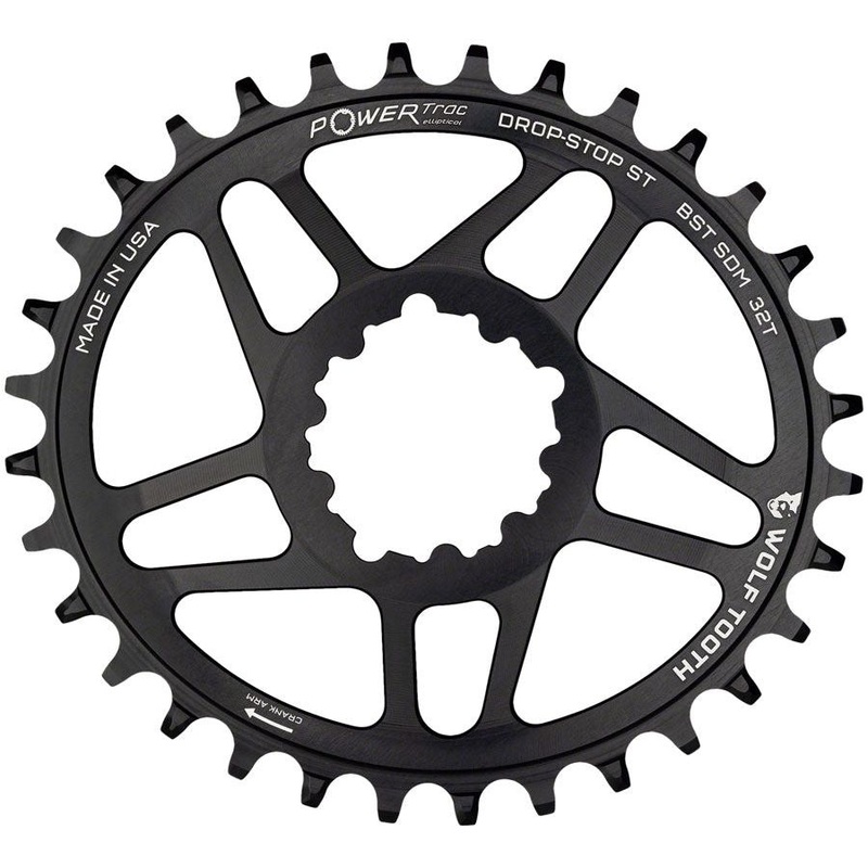 Elliptical 3-Bolt Direct Mount Chainring for Hyperglide+ Chain Elliptical Direct Mount Chainring – 30t, SRAM Direct Mount, For SRAM 3-Bolt Boost Cranks, Requires Hyperglide+ Chain, Black