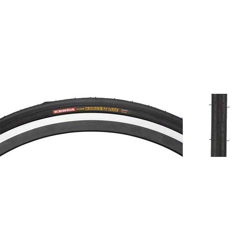 Kenda Koncept Tire – 650c x 23, Clincher, Folding, Black, 60tpi