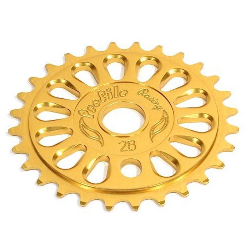 Profile 25t Imperial BMX Sprocket / Chainwheel – Gold – USA Made