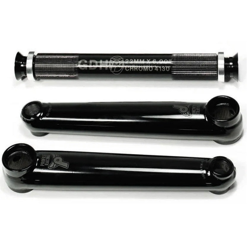 Profile Column Crank Black 170mm