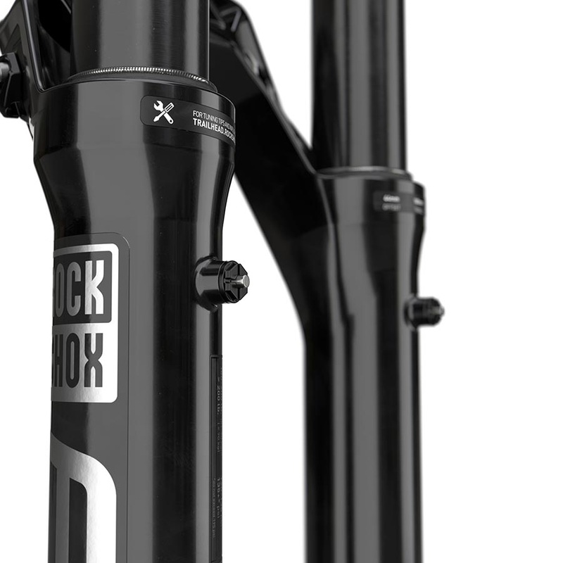 RockShox ZEB Ultimate Charger 3 RC2 Suspension Fork – 27.5″ 170 mm 15 x 110 mm 44 mm Offset Gloss BLK A2