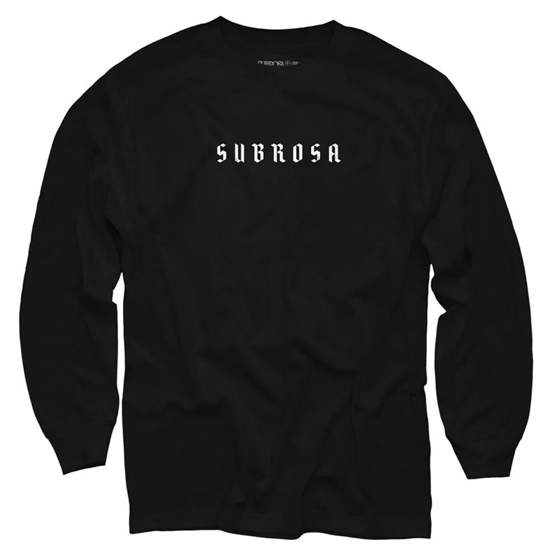 Subrosa Stout Long Sleeve T-shirt – Black Large