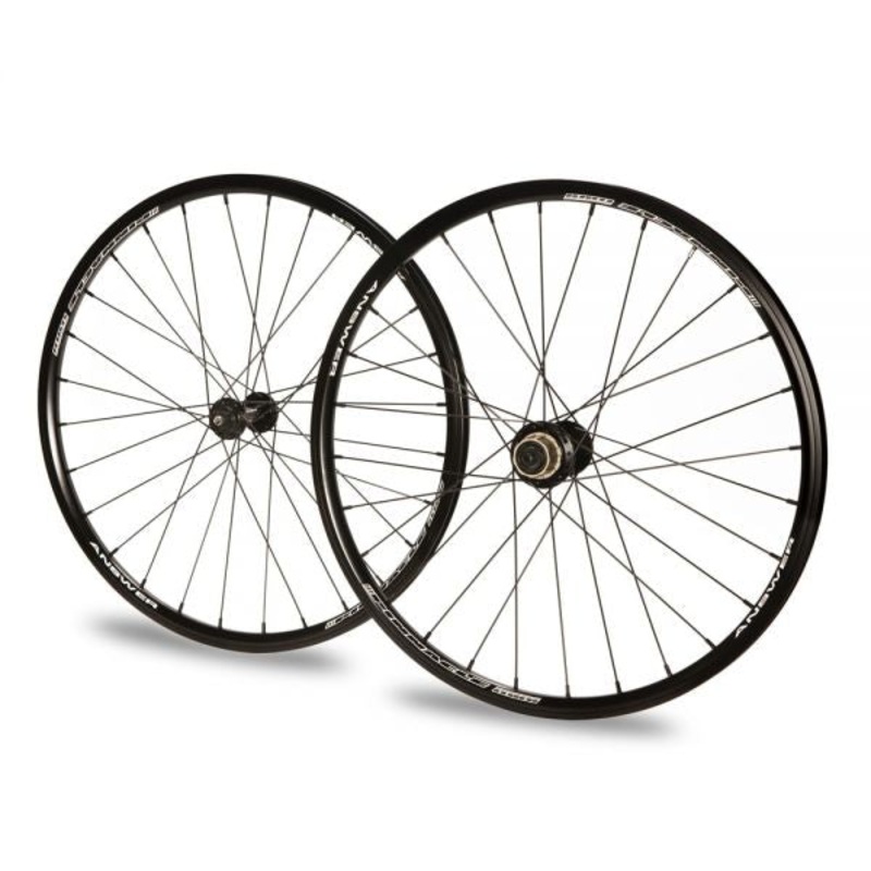 Answer Pinnacle Mini 20″X1-1/8″ Wheelsets Black