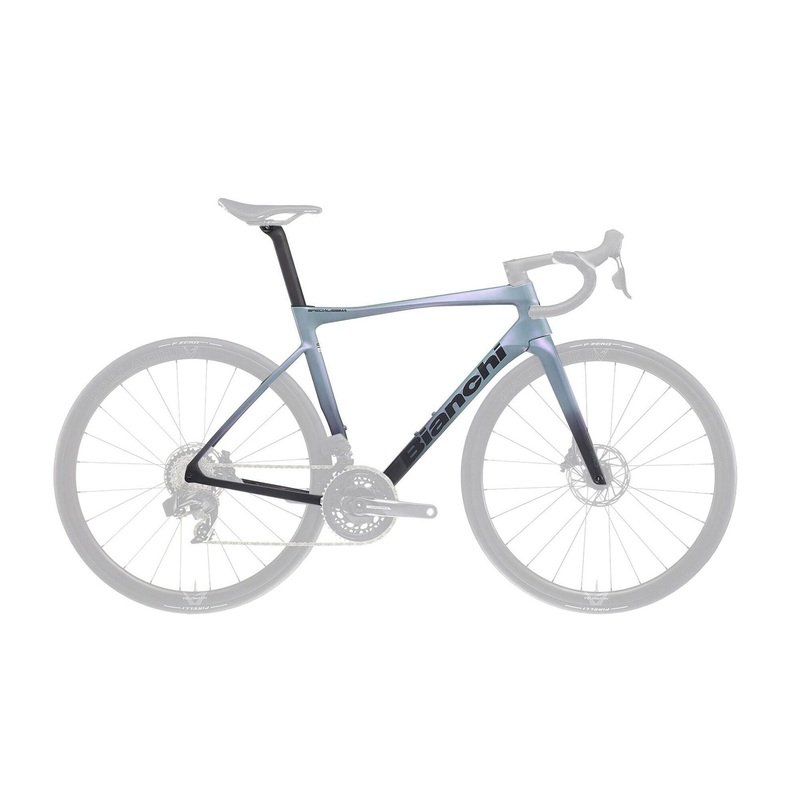 Bianchi Specialissima Pro Disc Frameset MV – Carbon / Graphite Irid / Black 47cm