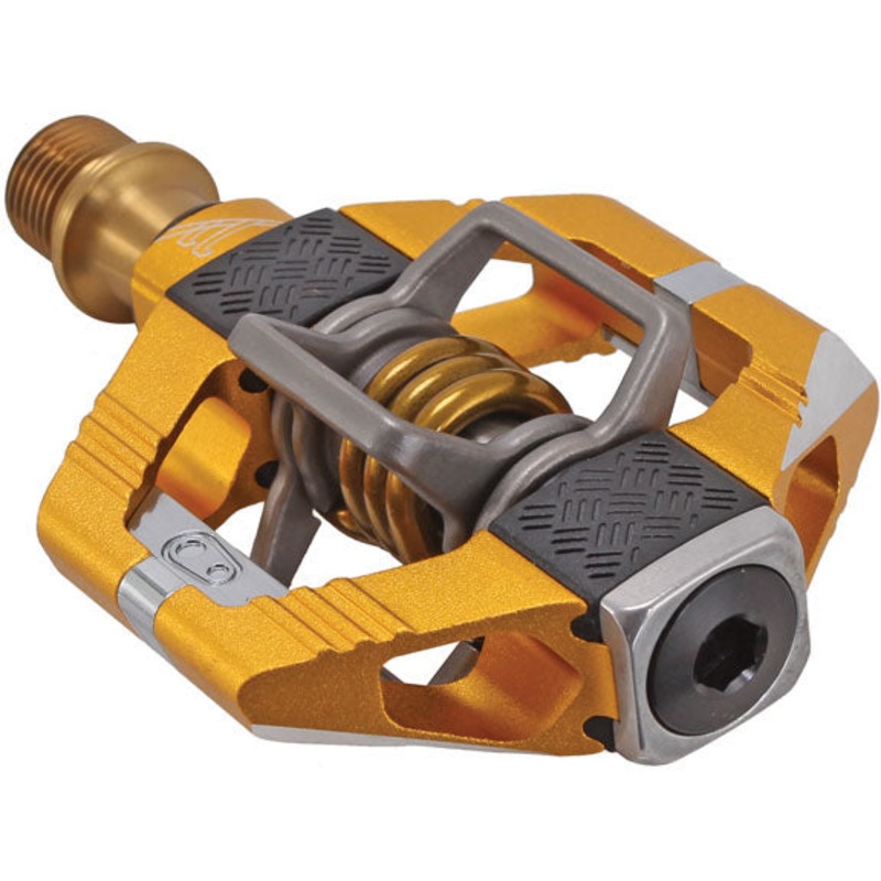 Crankbrothers Candy 11 Pedals – Dual Sided Clipless Aluminum 9/16″ Gold