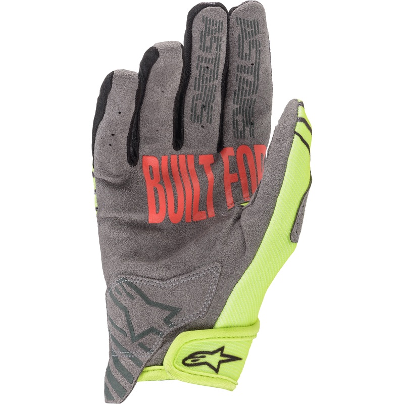 ALPINESTARS Youth Radar Gloves Yellow/Anthracite X-Small