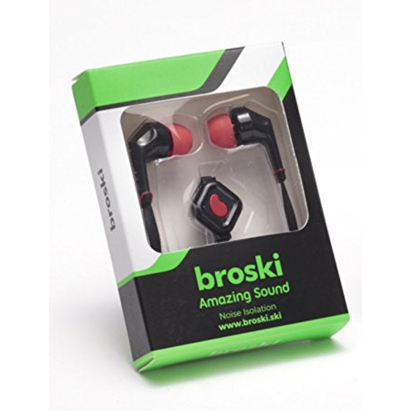 Broski Alise Post World Championship Edition Earphones Black/Red
