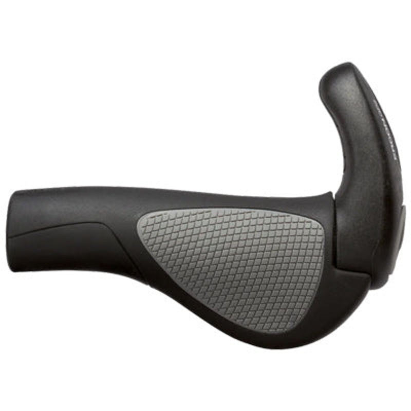 Ergon Grips,Gp2-L Blk/Gry Large W/Composite Barend Gp2 Ergon Gripstape Large Black/Gray