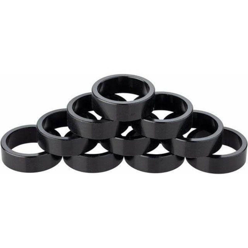 Headset Stack Spacer – 28.6 – 10mm – Aluminum – Black (1 piece)