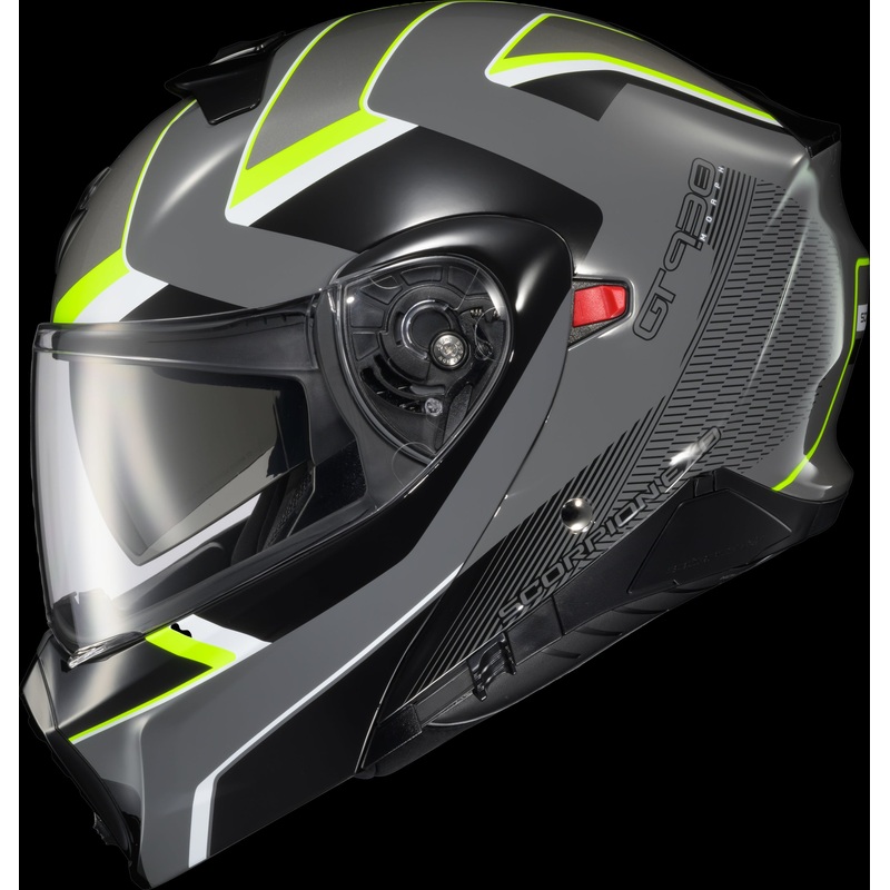 SCORPION EXO Exo-Gt930 Transformer Helmet Morph Grey/Hi-Viz Sm Grey/Hi-Vis Small