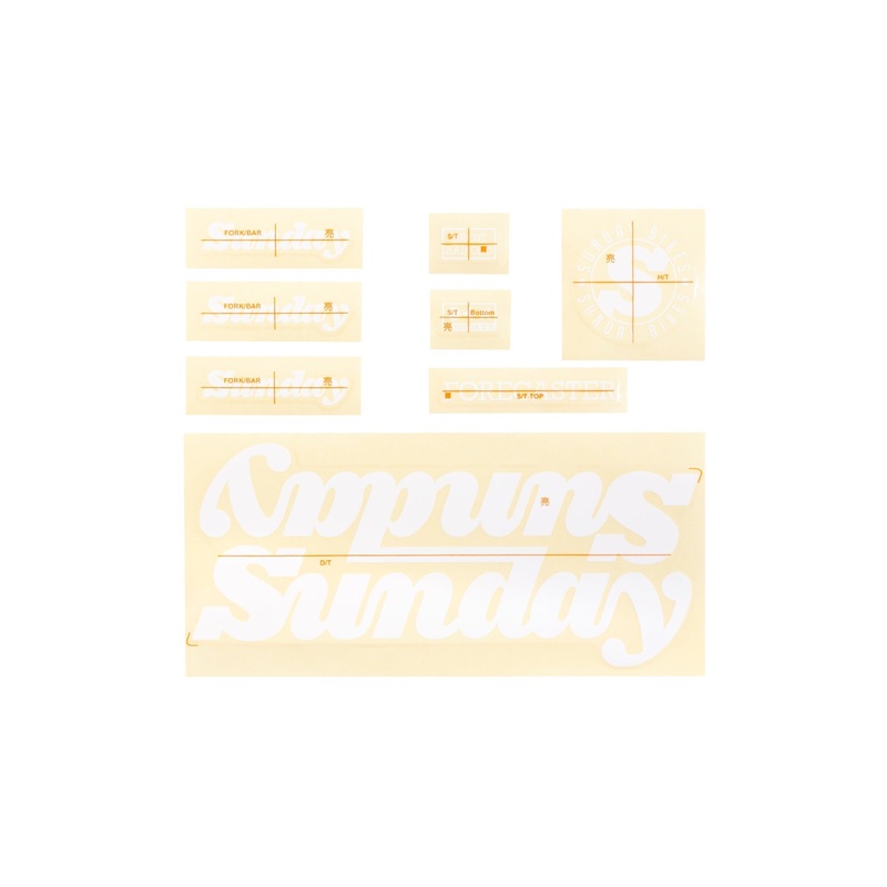 Sunday 2022 Forecaster – Broc Raiford Sticker Kit 2022 Forecaster – Broc Raiford