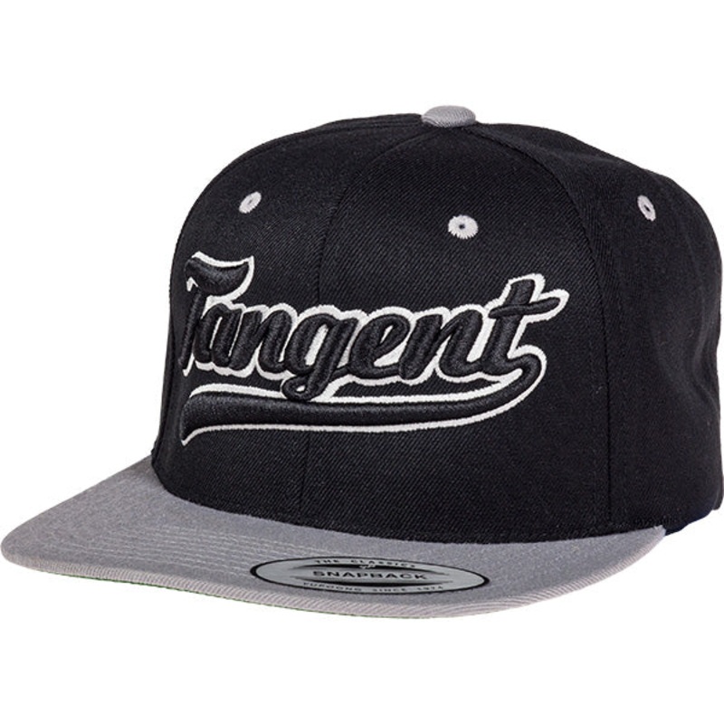 Tangent Snapback Hat-Black/Gray
