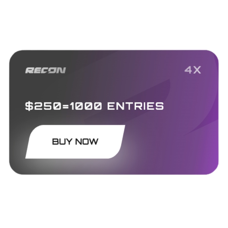 1000 Entries for $250