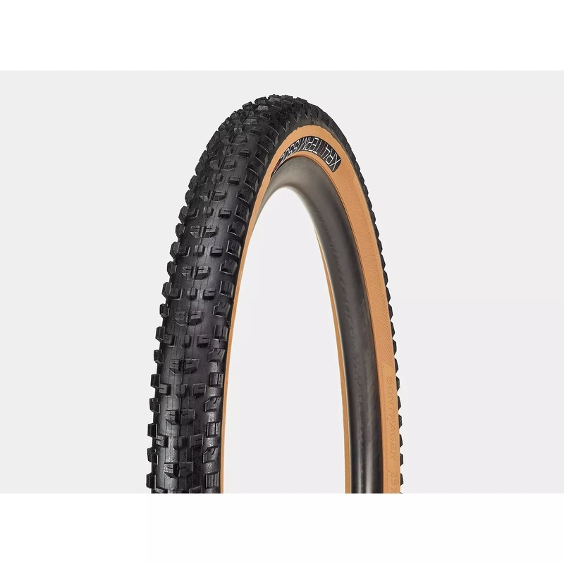 Bontrager XR4 Team Issue TLR MTB Tire  Black/Tan 27.5 27.5×2.40 Tan