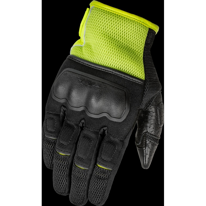 FLY RACING Coolpro Force Gloves Black/Hi-Vis 2x