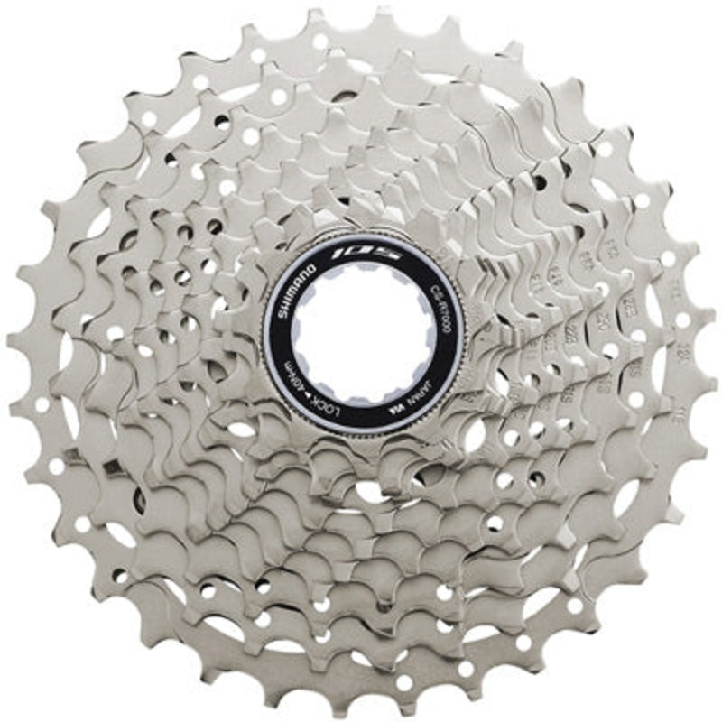Shim Csst,105,11Spd,11-28 Cs-R7000 105 R7000 11-Speed Cassette  Cassettes NA Chrome