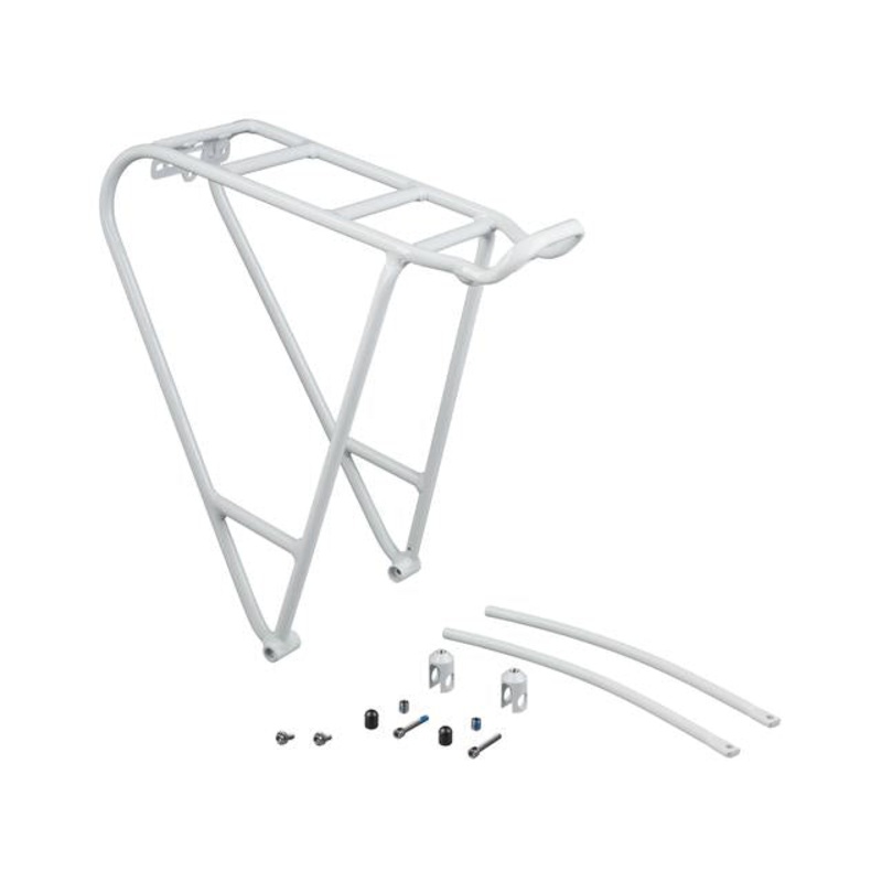 Townie Commute Rear Rack White/Black 700c