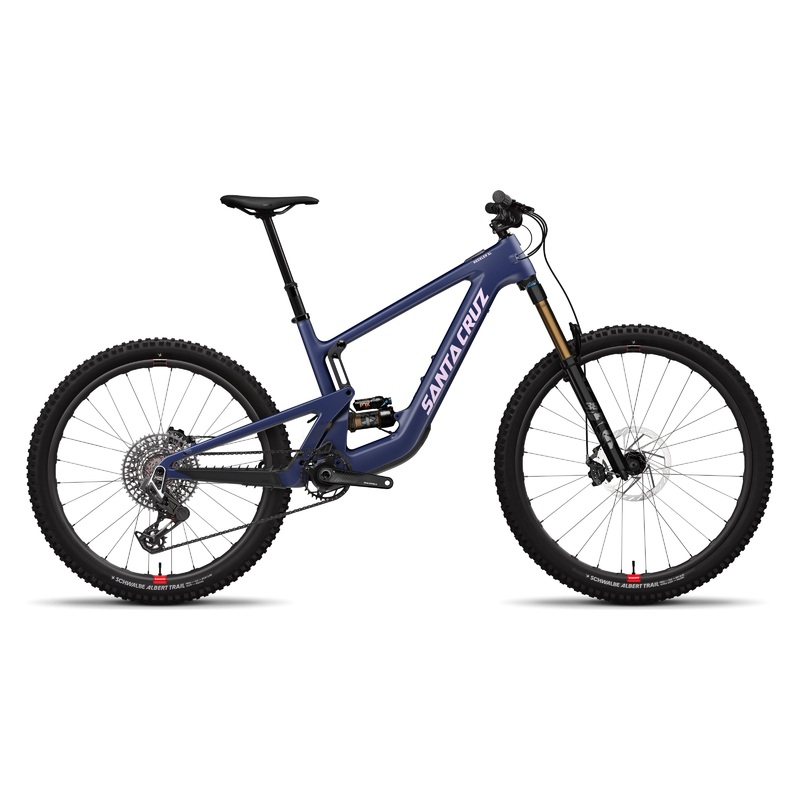 2025 Santa Cruz Heckler SL 1 CC MX X0 AXS RSV – Contact us for sale price Matte Dark Blue Small