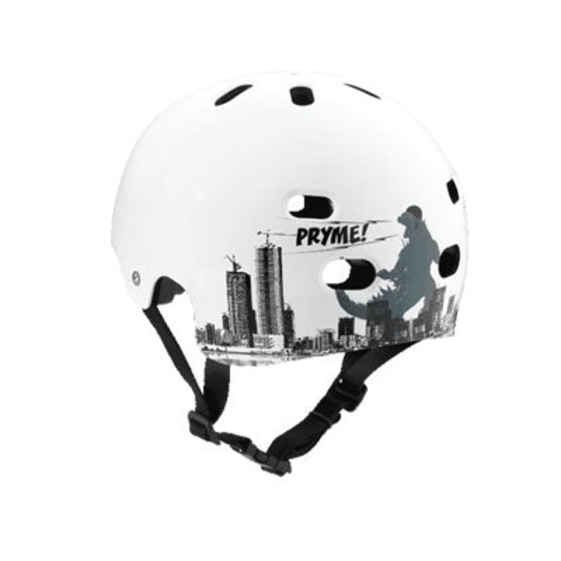 Pryme 8 V2 Graphic Helmet Red X-Small/Small