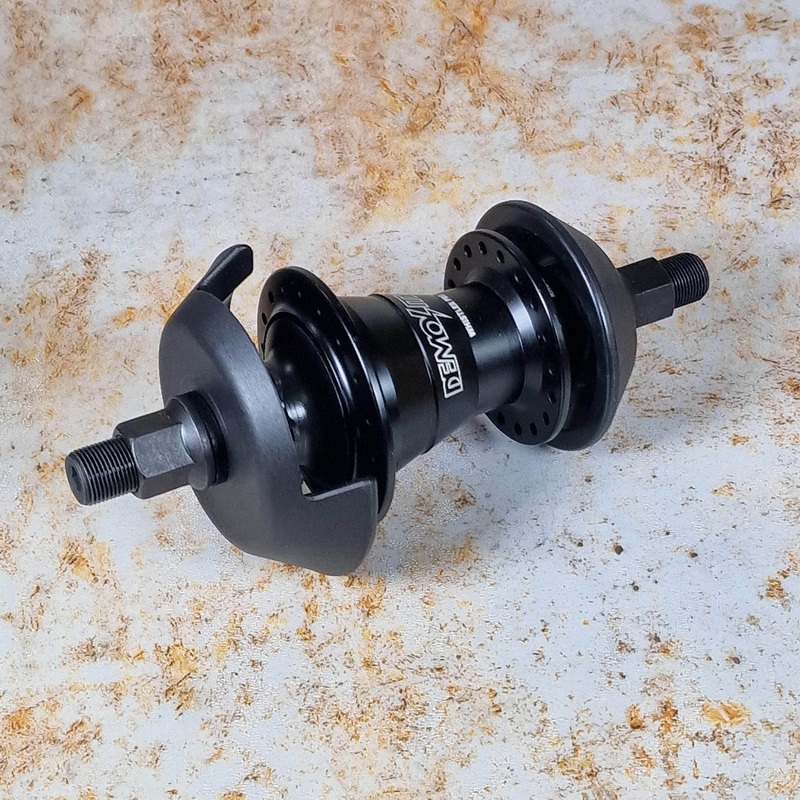 Demolition Whistler Pro Rear Cassette Hub with Hub Guards Black LHD