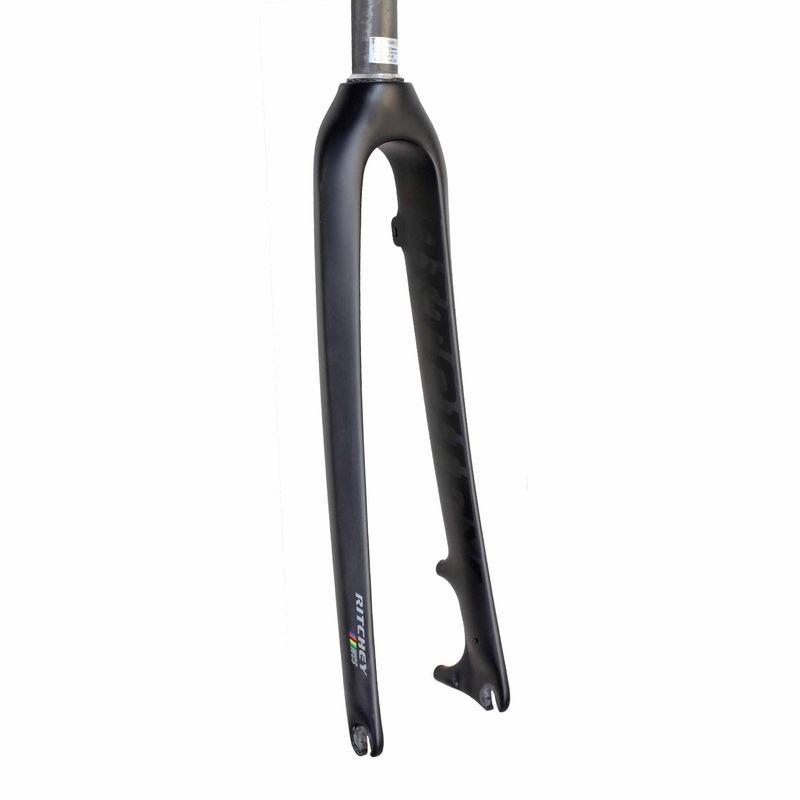 WCS Carbon Cross Disc Fork – 1-1/8″ 45mm Rake Disc Brake 2020 Model Matte Carbon
