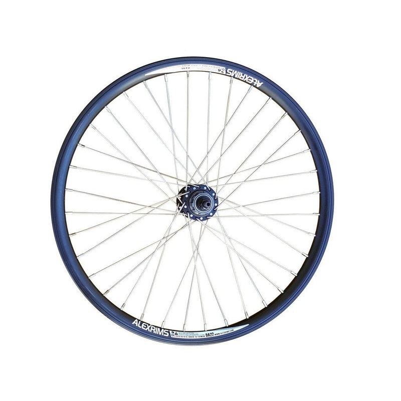 Alex DA-22 Sealed Bearing Rear Cassette Wheel Black Right Hand Drive